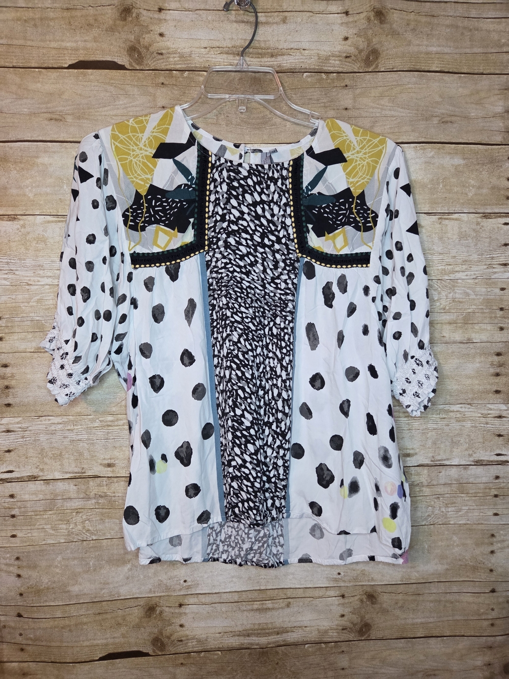 Anthropologie Bl^nk London Blouse, XL